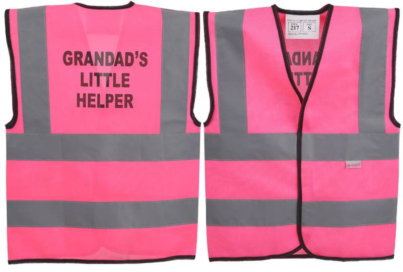 Kind Baby Weste Kleinkind Warnschutz Sicherheit Tragen Gelb Rosa Druck Mama Papas Opas Mamas Kleiner Helfer Kind Baby Weste Kleinkind Warnschutz Sicherheit Tragen Gelb Rosa Druck Mama Papas Opas Mamas Kleiner Helfer von TrendyCraftsShop