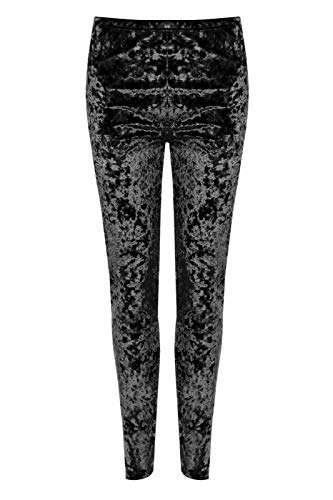 Damen-Leggings aus Samt für den Abend, samtig weich, Schwarz , 42-44 Damen-Leggings aus Samt für den Abend, samtig weich, Schwarz , 42-44 von TrendyFashion
