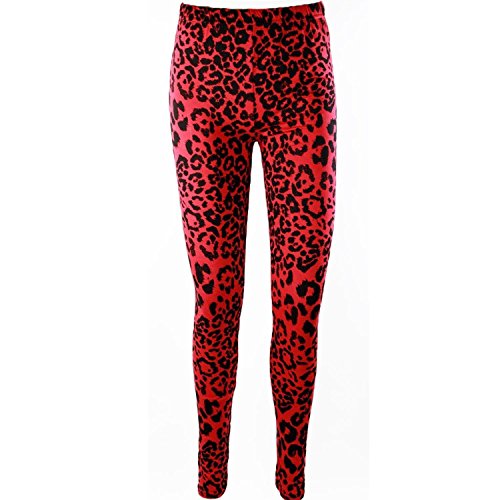 TrendyFashion Damen-Leggings in Übergröße, elastisch, Viskose, Größen 36-52, lange Leggings, rotes leopardenmuster, 42-44 TrendyFashion Damen-Leggings in Übergröße, elastisch, Viskose, Größen 36-52, lange Leggings, rotes leopardenmuster, 42-44 von TrendyFashion