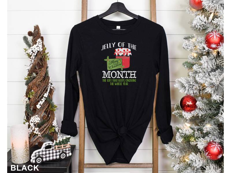 Jelly Des Monat Club-Langarm-T-Shirt von TrendyFindsCo