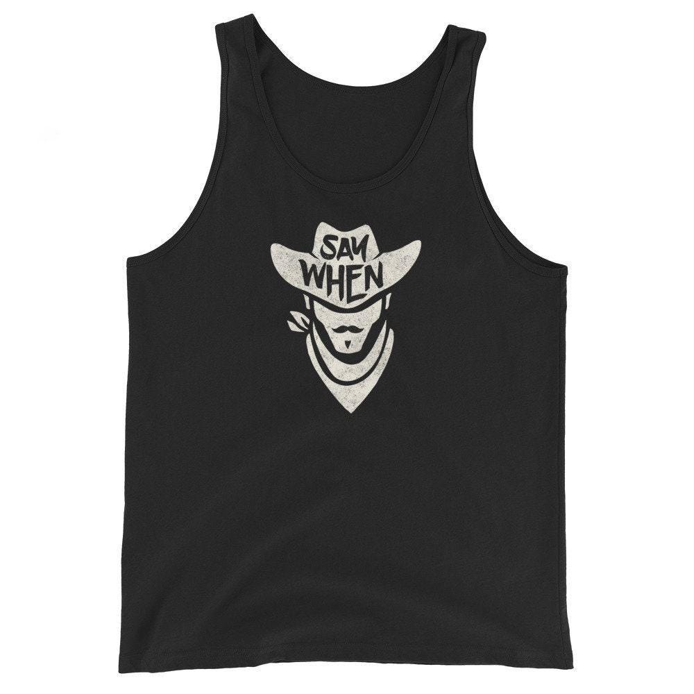 Sagen Sie, Wenn Tombstone Doc Holiday Pistole Ccw Veteran Unisex Tank Top von TrendyFindsCo