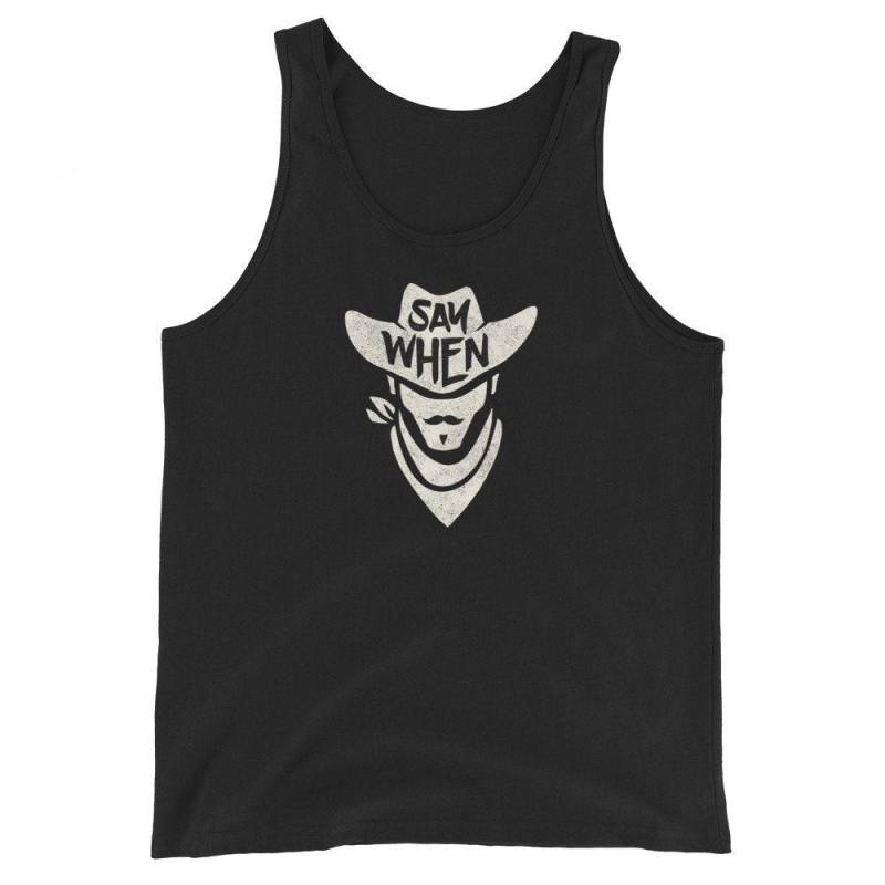 Sagen Sie, Wenn Tombstone Doc Holiday Pistole Ccw Veteran Unisex Tank Top von TrendyFindsCo