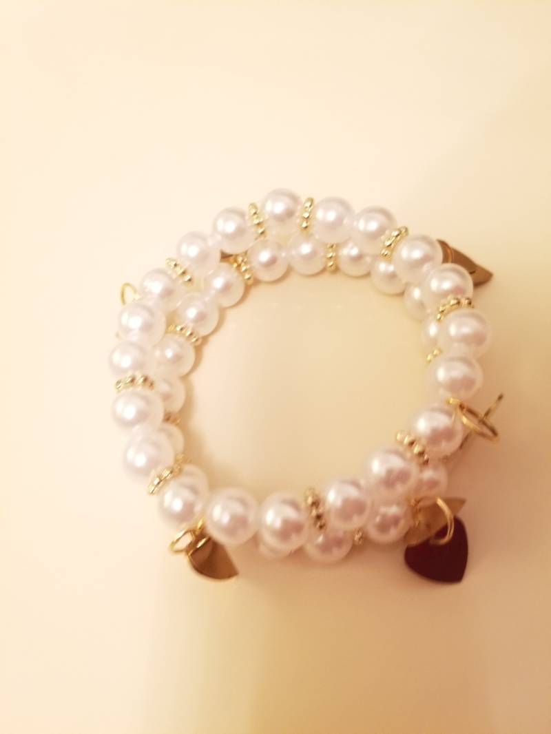 Verblastes Armband Mit Charmen Verblastes Armband Mit Charmen von TrendyTrendyStyle