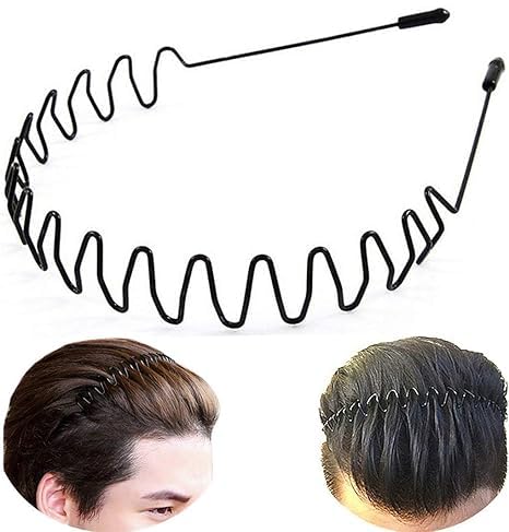 Trendygreens Zickzack Wave Metall Haarband Zig Zag Haarband für Damen und Herren Schwarz 3er Set Trendygreens Zickzack Wave Metall Haarband Zig Zag Haarband für Damen und Herren Schwarz 3er Set von Trendygreens