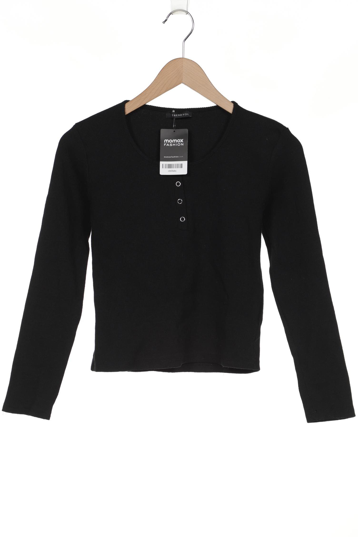 Trendyol Damen Langarmshirt, schwarz von Trendyol