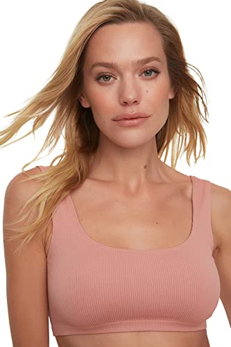 Trendyol Damen Trendyol Seamless Bra, Rose, S EU von TRENDYOL