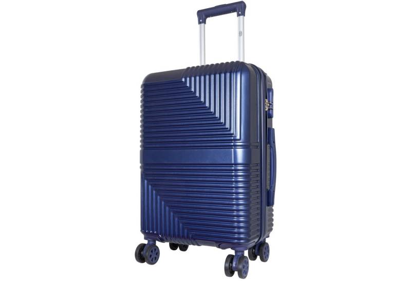 Trendyshop365 Hartschalen-Trolley Barcelona, 4 Farben, 3 Größen, Reisekoffer mit, 4 Rollen, Zwillingsrollen, Zahlenschloss, robust und leicht von Trendyshop365