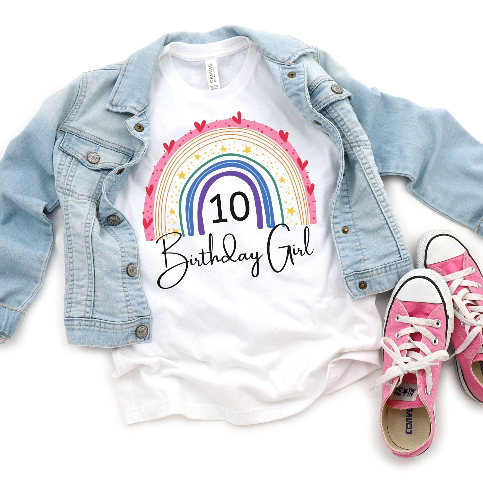10. Geburtstag Shirt, Mädchen, Tshirts, Zehnjähriges Geburtstagsmädchen 10 Jahre Alter Geburtstag, Countdown 10. Geburtstag Shirt, Mädchen, Tshirts, Zehnjähriges Geburtstagsmädchen 10 Jahre Alter Geburtstag, Countdown von TresBelleShirts
