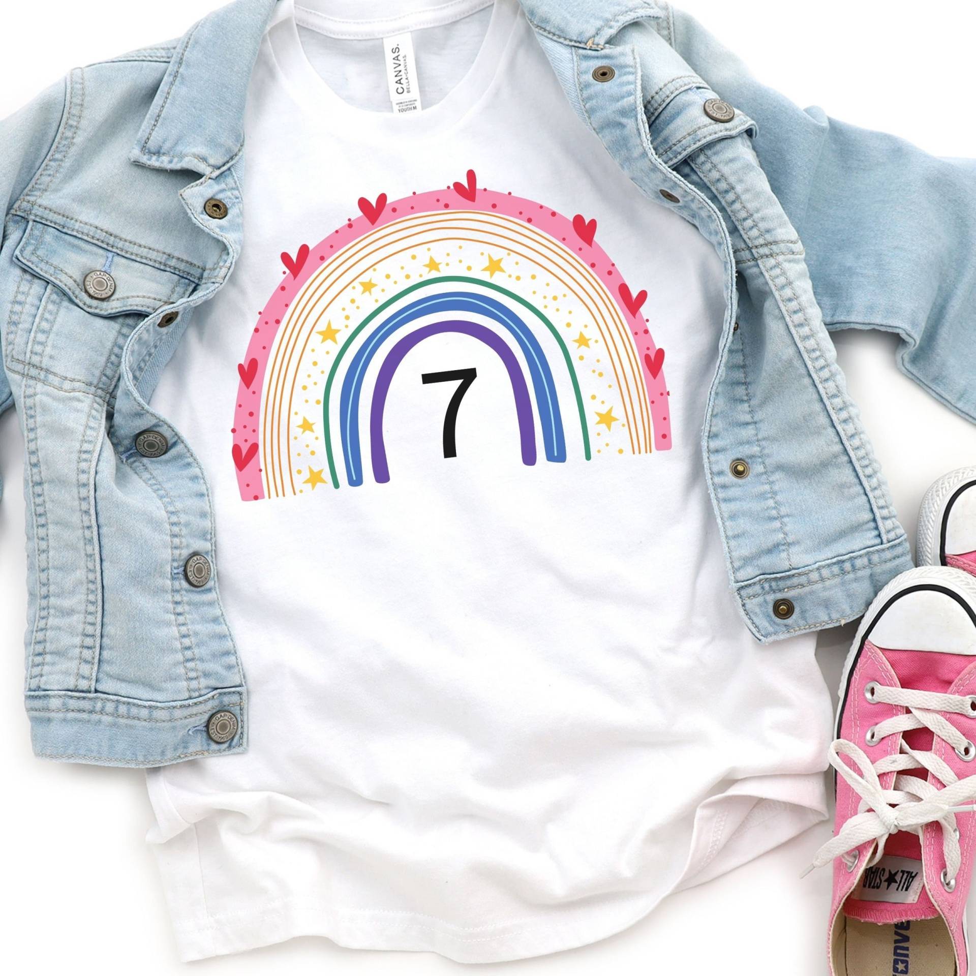 7. Geburtstag Shirt, Mädchen, Tshirts, Siebenjährige Mädchen 7 Jahre Alter Geburtstag, Countdown, Geschenk 7. Geburtstag Shirt, Mädchen, Tshirts, Siebenjährige Mädchen 7 Jahre Alter Geburtstag, Countdown, Geschenk von TresBelleShirts