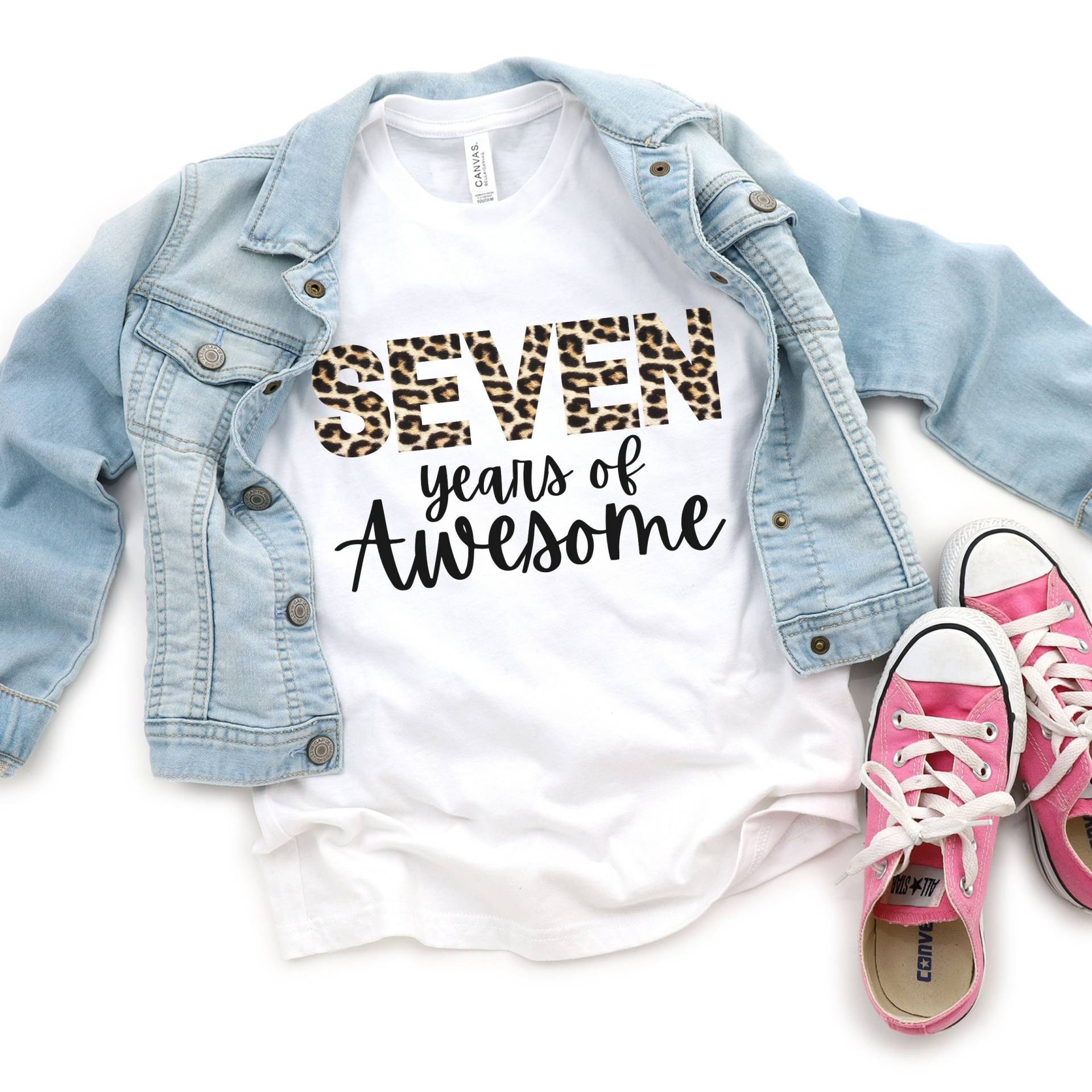 7. Geburtstag Shirt, Mädchen, Tshirts, Siebenjährige Mädchen 7 Jahre Alter Geburtstag, Countdown, Geschenk 7. Geburtstag Shirt, Mädchen, Tshirts, Siebenjährige Mädchen 7 Jahre Alter Geburtstag, Countdown, Geschenk von TresBelleShirts