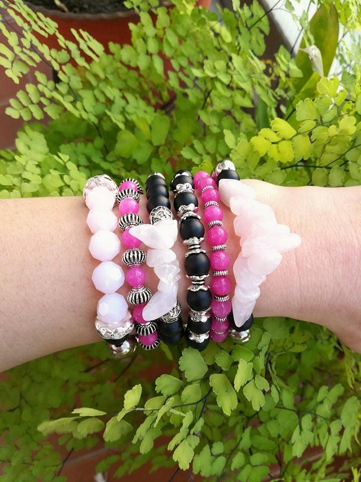 Armband Stapel, Mehrere Armbänder, Set, Geschenk Für Frauen, Boho Armband, Sommer Stretch Armbänder von TresJoliePT