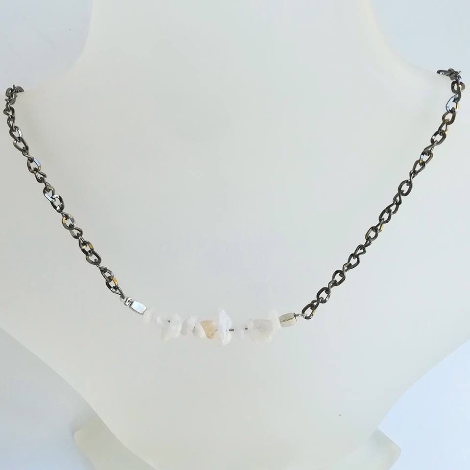 Brautjungfer Schmuck, Einfaches Halsband, Minimal, Tiny Halsketten, Einfache Kette, Geschenk, Weiß Kleine Zarte Kette Brautjungfer Schmuck, Einfaches Halsband, Minimal, Tiny Halsketten, Einfache Kette, Geschenk, Weiß Kleine Zarte Kette von TresJoliePT