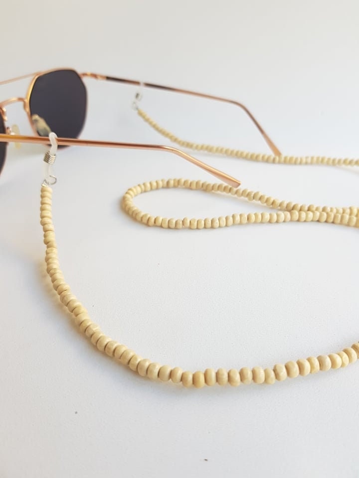 Brillenkette Für Männer, Brillenband Sonnenbrillenhalter Perfektes Geschenk, Sonnenbrillenhalter, Perlenglasband, Sonnenbrillenband, Glasband von TresJoliePT