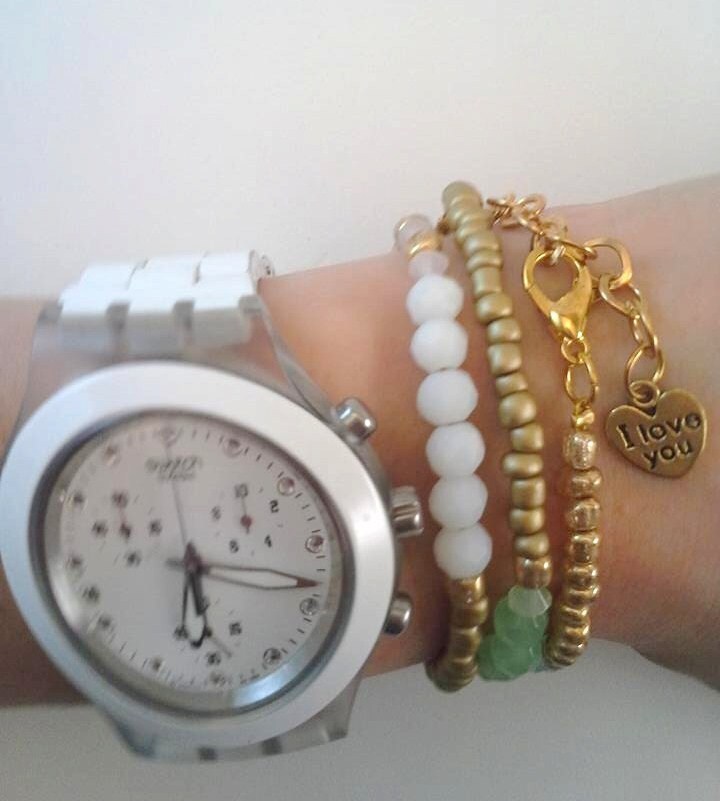 Mixedmedia Armband - Kann Als Halskette Verwendet Werden von TresJoliePT