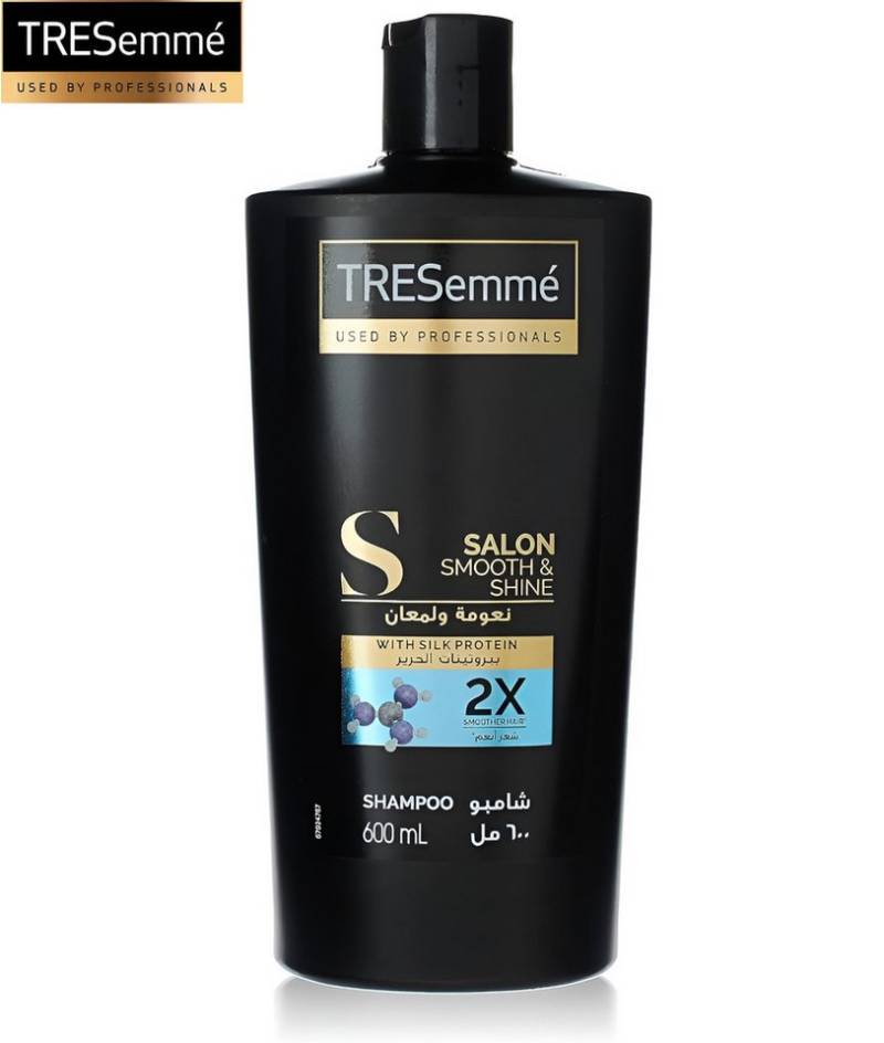 Tresemme Haarshampoo Salon Smooth&Shine, 600 ml mit Silk Protein von Tresemme