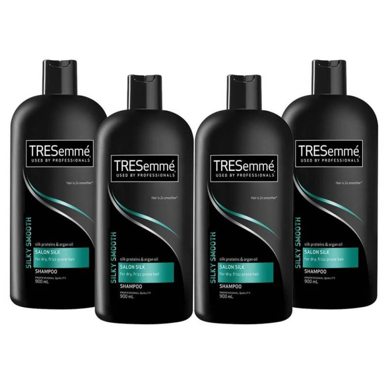 Tresemme Haarshampoo Silky Smooth Salon Silk Professional Haar Shampoo 900ml, - 4er Pack von Tresemme