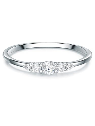 Tresor 1934 Damen Ring aus 925/- Sterling Silber mit Zirkonia von Trilani