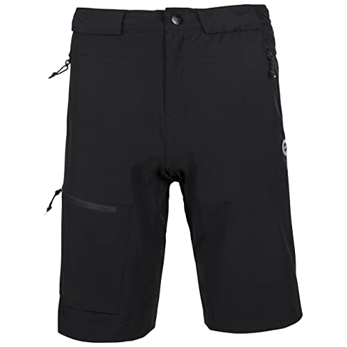 DLX Herren Cargo-Shorts, wasserabweisend, Kilcoo, Schwarz , XL von Trespass