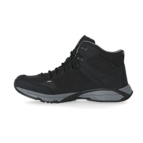 DLX Herren RENTON Trekking- & Wanderhalbschuhe, Schwarz (Black Black), 42 EU von Trespass