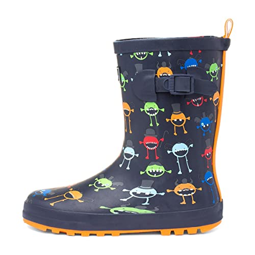 Kinder-Gummistiefel f�r Jungen und M�dchen, Pf�tzenmuster, Monster Print, 30 EU von Trespass