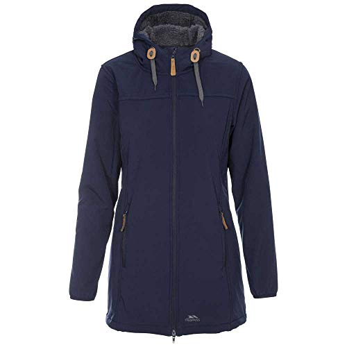 Kristen Women's Longer Length Softshell Jacket - NAVY XL von Trespass