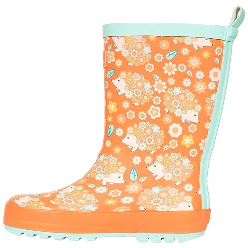 PUDDLE - KIDS WELLY-27-HEDGEHOG PRINT von Trespass