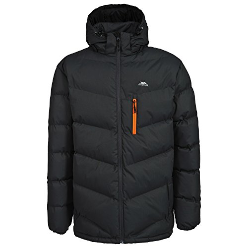 Trespass Blustery Herren Stepp-Jacke (L) (Schwarz) von Trespass