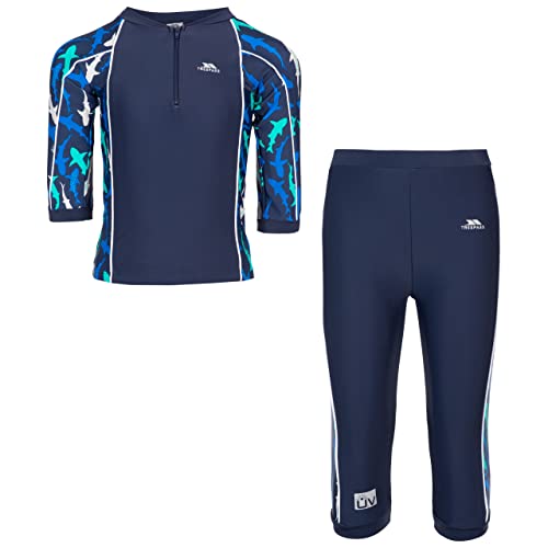 Trespass Kinder Smiley Badeanzug, Shark Print, 11/12 Jahre von Trespass