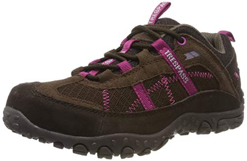 Trespass Damen Fell Trekking-& Wanderhalbschuhe, Braun (Coffee COF), 38 EU von Trespass