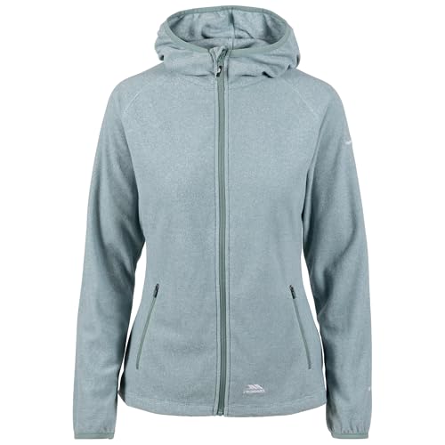 Trespass Damen Fleecejacke Jennings, leicht und dünn (XL) (Blaugrüner Nebel) von Trespass