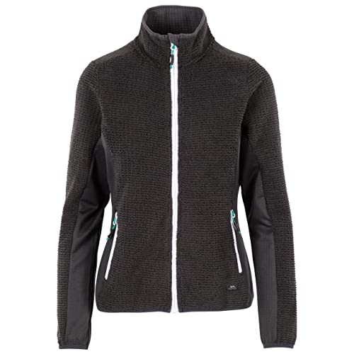 Trespass Damen Fleecejacke Liggins (2XL) (Schwarz meliert) von Trespass