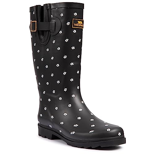 Trespass - Damen Gummistiefel Samira, Floral (39 EU) (Kamelie) von Trespass