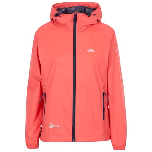 Trespass Damen Qikpac Female JKT Tp75 Mantel, Pfirsich-Blush, XL von Trespass