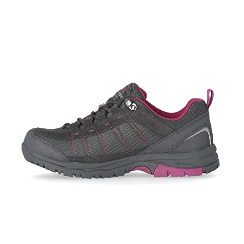 Trespass Damen Scree Trekking-& Wanderhalbschuhe, Schwarz (Castle CSL), 37 EU von Trespass