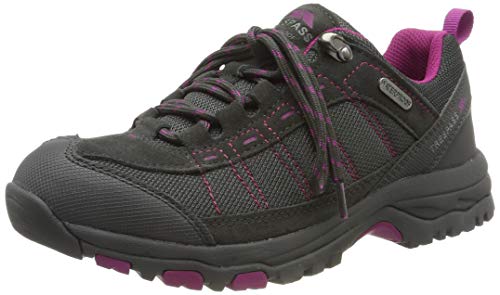 Trespass Damen Scree Trekking Wanderhalbschuhe, Schwarz Castle Csl, 38 EU von Trespass