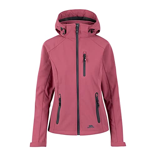 Trespass Damen Softshelljacke Bela II, wasserdicht (XS) (Rosenton) von Trespass