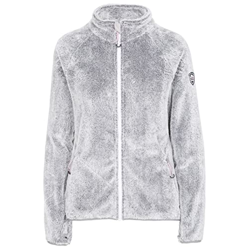 Trespass Damen Telltale Fleece At300 Sweatshirt, Silber grau, S von Trespass