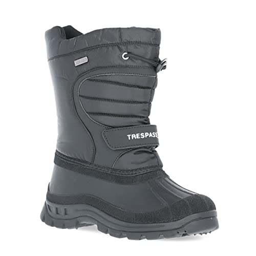 Trespass Unisex Dodo Schneestiefel, Schwarz, 40 EU von Trespass