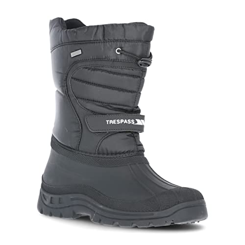 Trespass Unisex Dodo Schneestiefel, Schwarz, 45 EU von Trespass