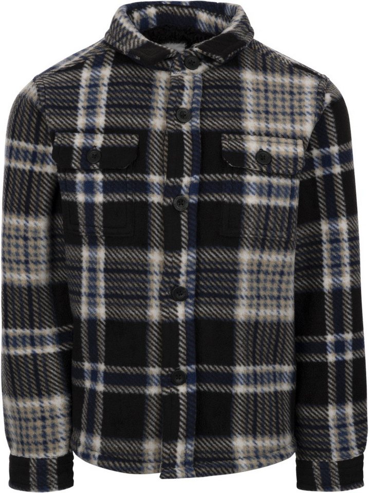 Trespass Fleecejacke Checkley Kids Microfleece Shirt von Trespass