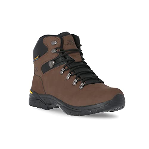 Trespass Herren Lochlyn Trekking-& Wanderstiefel, Braun (Dark Brown Dark Brown), 42 EU von Trespass