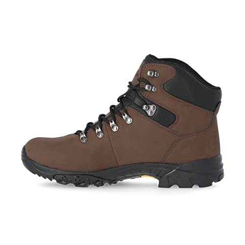 Trespass Herren Lochlyn Trekking-& Wanderstiefel, Braun (Dark Brown Dark Brown), 42 EU von Trespass