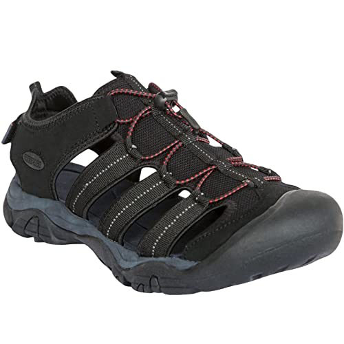 Trespass Herren Torrance B Sandalen, Black, 46 von Trespass