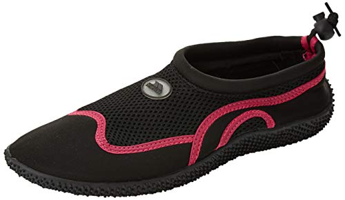 Trespass Herren Paddel Wasserschuhe, BH Raspberry Schwarz, 46 EU von Trespass