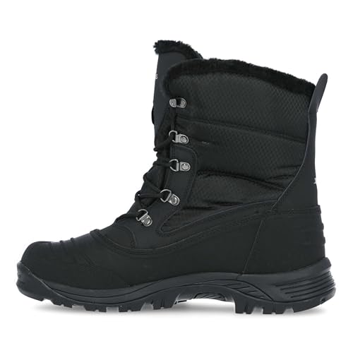 Trespass Herren Schneestiefel Negev II (43 EU) (Schwarz) von Trespass