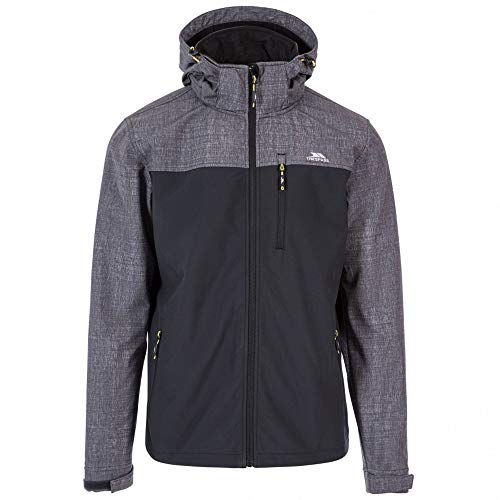 Trespass Herren Softshelljacke Abbott (S) (Dunkelgrau meliert) von Trespass
