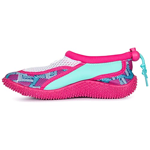 Trespass Mädchen SQUIDETTE Aqua Schuhe, Mehrfarbig (Pink Lady Print PLN) von Trespass