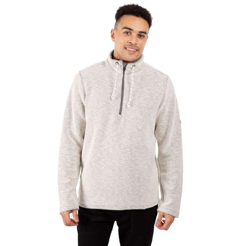Trespass Herren Falmouthfloss Sweatshirt, Off White, L von Trespass
