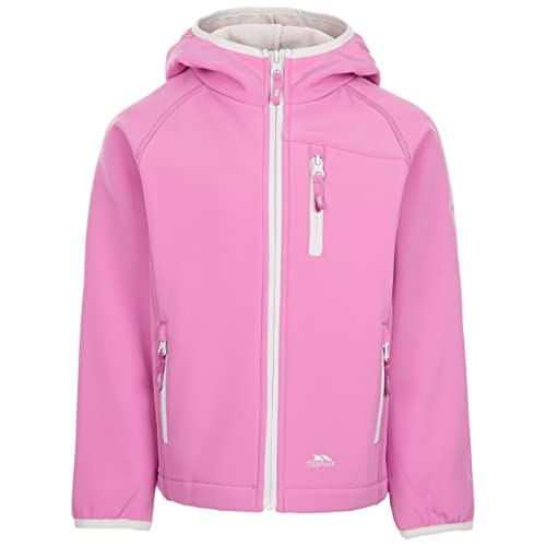 Trespass Unisex Baby Kian-Kids Softshell JKT Jacke, Deep Pink, 9-10 años von Trespass