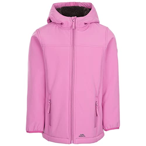 Trespass Unisex Baby Kristen-Kids Softshell JKT Tp75 Jacke, Deep Pink, 3-4 años von Trespass